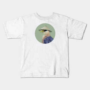 Burmese myna Kids T-Shirt